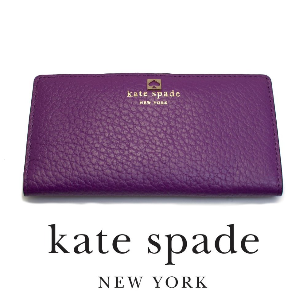 Kate Spade NY Stacy Violet Bi-Fold Wallet